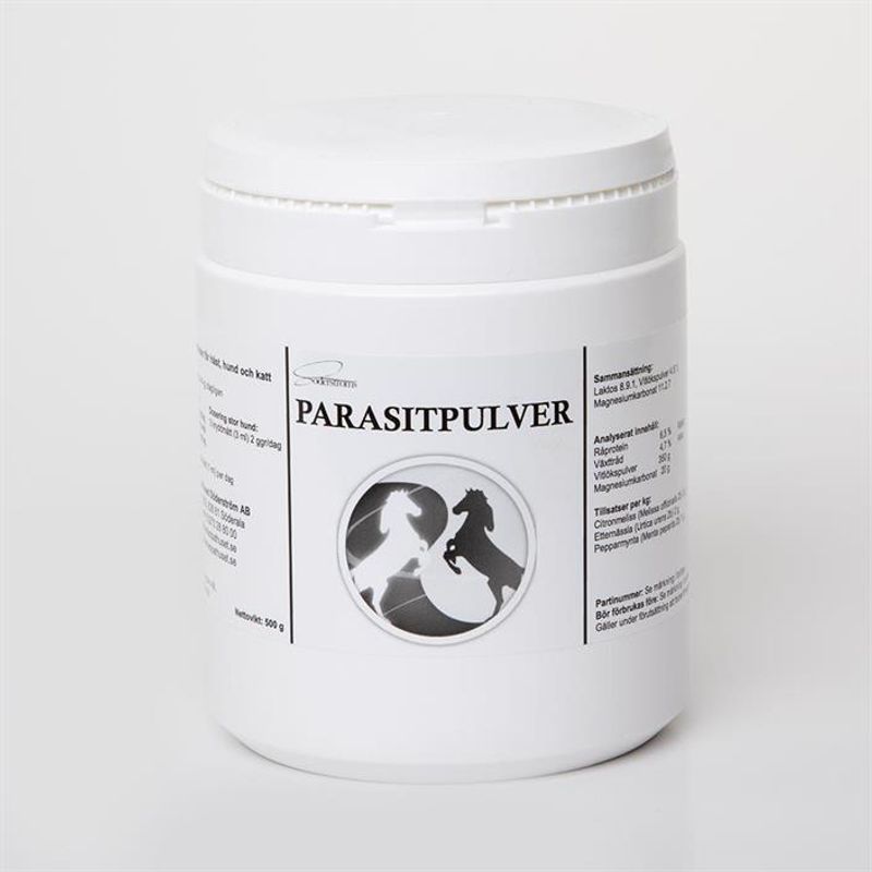 Homeopathuset Parasittpulver 500 Gram