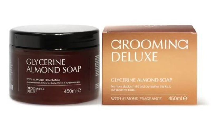 Grooming Deluxe,Glycerine Almond Soap 450 ml